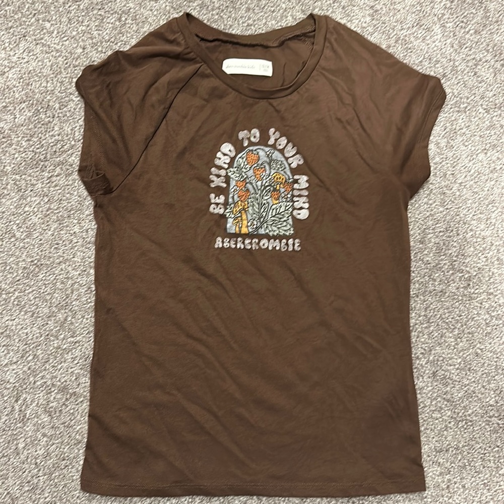 Abercrombie kids brown Tee